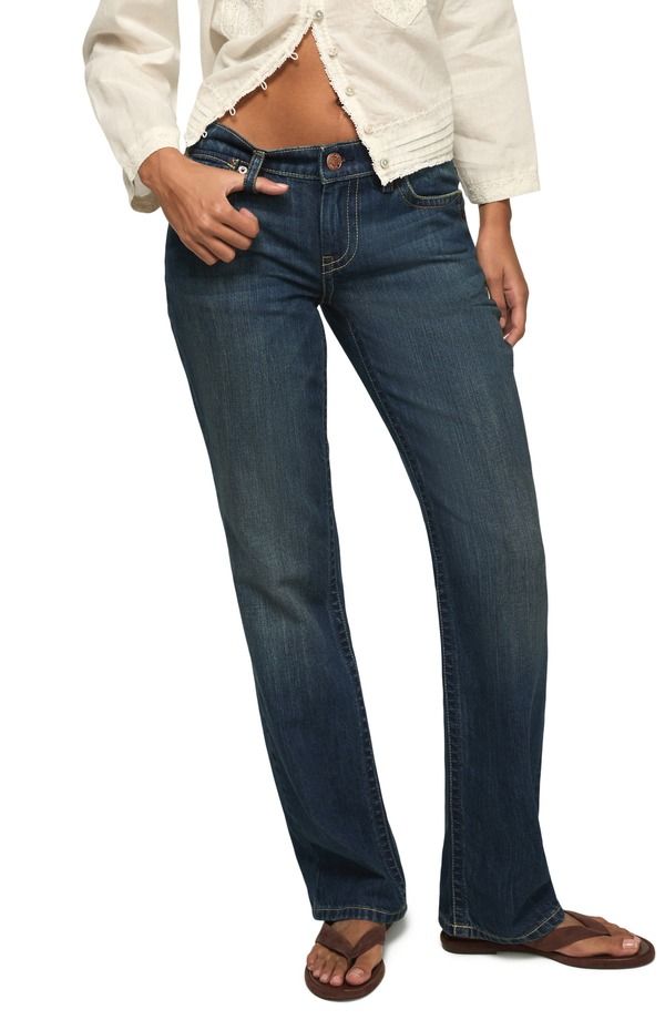ラッキーブランド レディース シューズ ブーツ・レインブーツカット ジーンズ Lucky Brand Lucky Legend Easy Rider Mid Rise Bootcut Jeans Bo