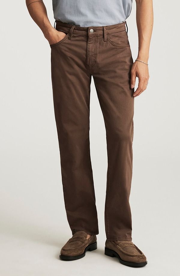マーヴィ ジーンズ メンズ ボトムス カジュアルパンツ ストレート Mavi Jeans Zach Straight Leg Twill Pants Mocha Twill モカ