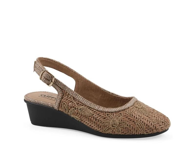 クリフバイホワイトマウンテン レディース シューズ パンプス Cliffs by White MountainBoris Wedge Pump Cognac ホワイト