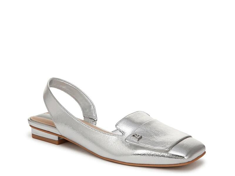 フランコサルト レディース シューズ パンプス Franco SartoTeagan Flat Silver Synthetic シルバー