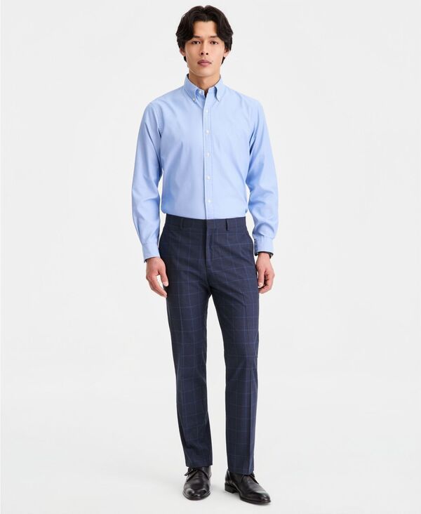 ケネスコール メンズ ボトムス カジュアルパンツ Kenneth Cole Reaction Mens Windowpane SlimFitechniCole Suit Separate Pants