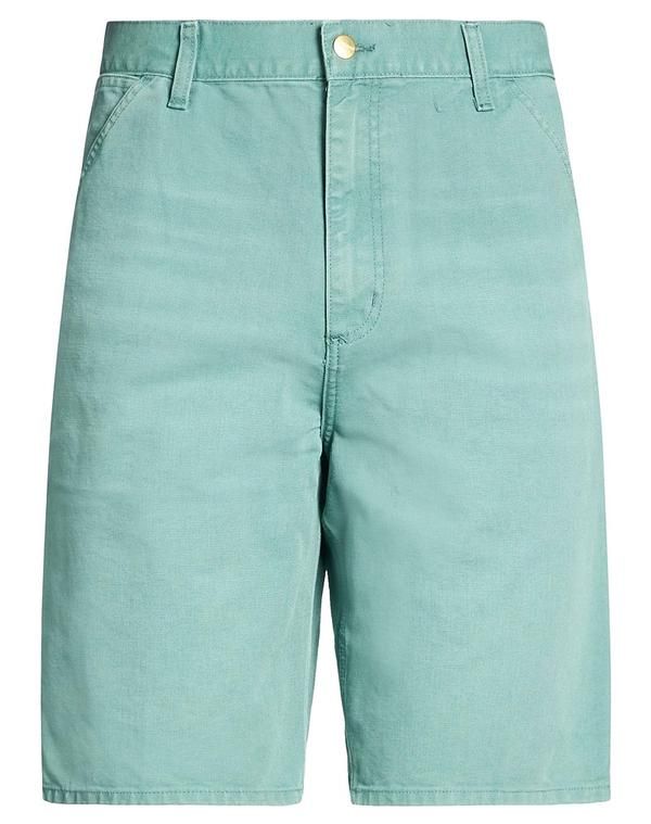 カーハート メンズ ボトムス ハーフパンツ・ショーツ CARHARTT ショートパンツ＆バミューダパンツ Light Green グリーン