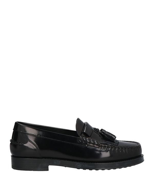 トッズ メンズ シューズ スリッポン・ローファー TODS モカシン Black ブラック