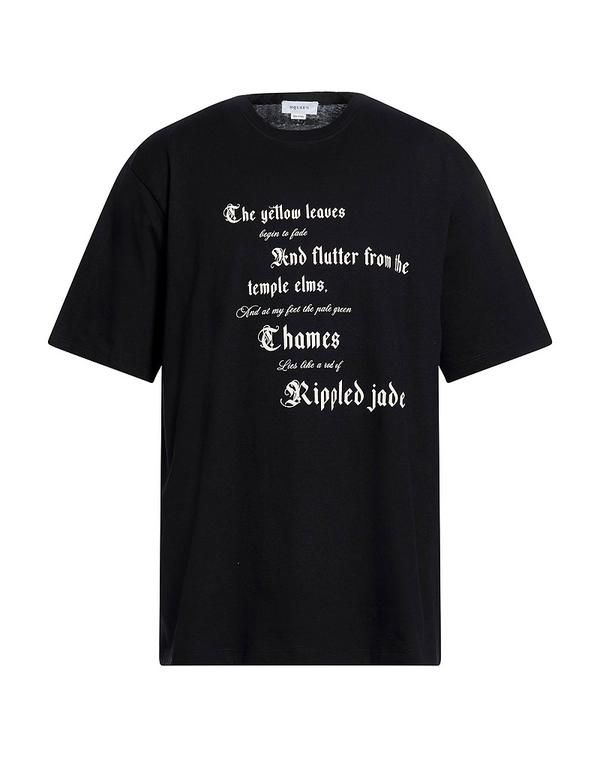 マックイーン メンズ トップス Tシャツ MCQUEEN Ｔシャツ Black ブラック