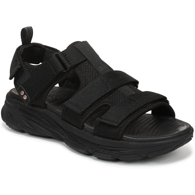 ライカ レディース シューズ サンダル Ryka Devotion Max T Strap Womensandals Black ブラック
