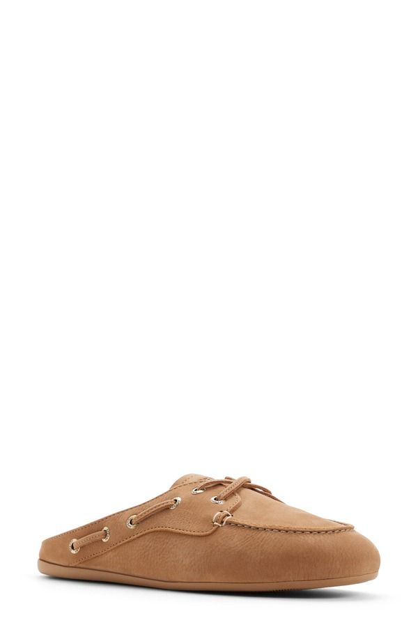 スペリー レディース シューズ スリッポン・ローファー Sperry Slim Boat Mule Tan タン