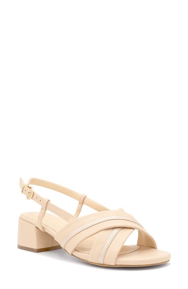 パラドックスロンドン レディース シューズ サンダル Paradox London Pink Nancy Slingback Sandal Nude
