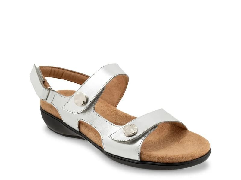 トロッターズ レディース シューズ サンダル トール TrottersRomi Metallic Sandal Silver Metallic シルバー