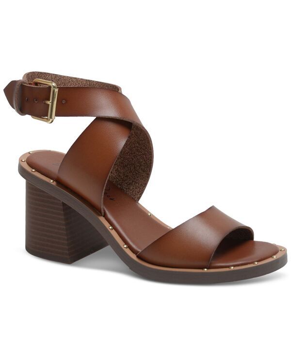 ワイルド ペアー レディース シューズ サンダル ヒール Wild Pair Womens Eliian BlockHeel Dressandals Brown ブラウン