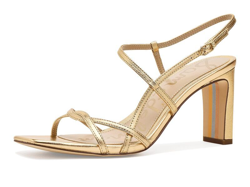 サムエデルマン レディース シューズ ヒール Sam Edelman ElissaWo Amber Gold アンバー