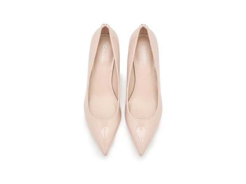 カルバンクライン レディース シューズ ヒール Calvin Klein Roxanna Taupe Patent トープ