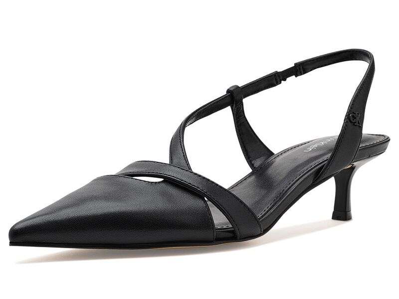 カルバンクライン レディース シューズ ヒール Calvin Klein Arlanna Black Leather ブラック 19,965円