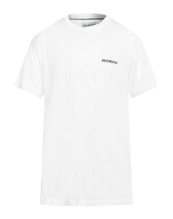 ビッケンバーグス メンズ トップス Tシャツ BIKKEMBERGS White ホワイト