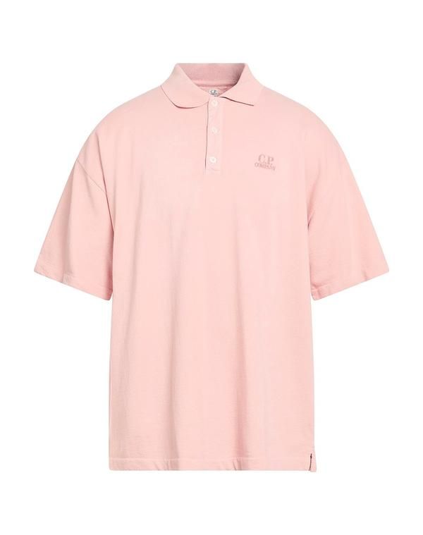 シーピーカンパニー メンズ トップス ポロシャツ CP COMPANY Pale Pink ピンク