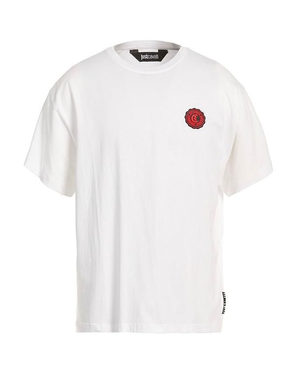 ジャストカバリ メンズ トップス Tシャツ JUST CAVALLI White ホワイト