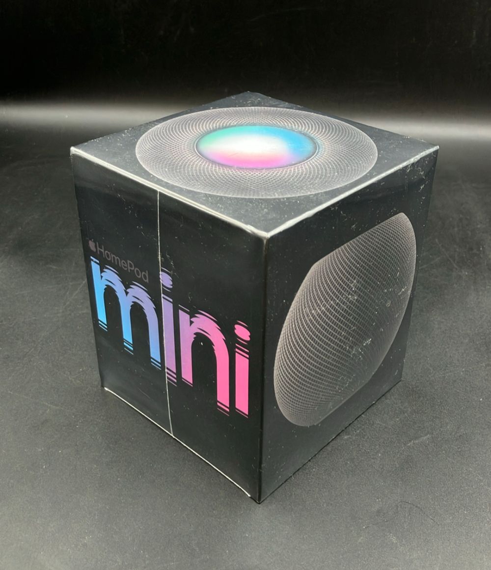 美品 アップル スピーカー HomePod mini MY5G2J/A A2374 Apple - メルカリ