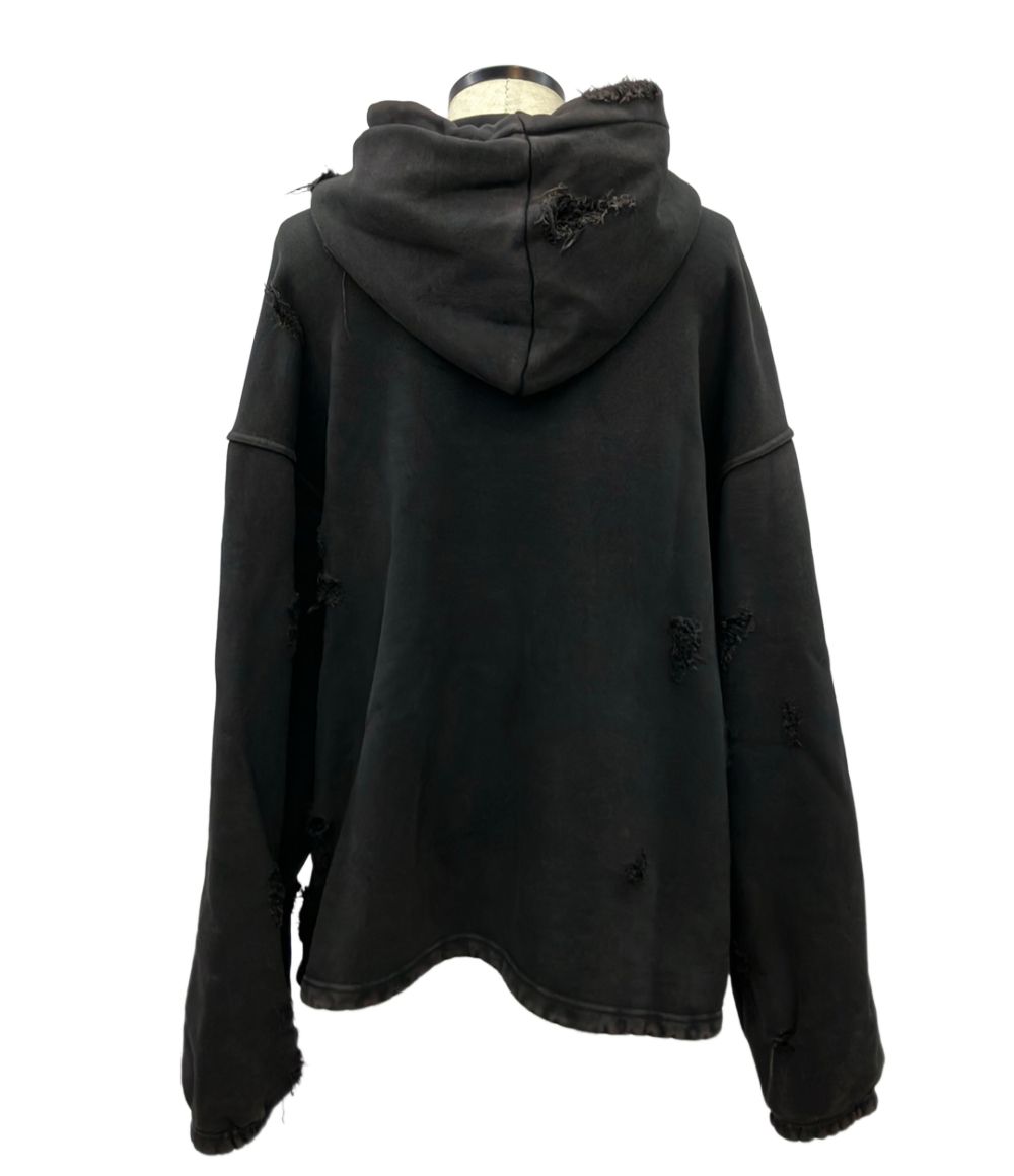 ザグクラブ ダメージプルオーバーパーカー TC24SS0401 メンズ SIZE 3