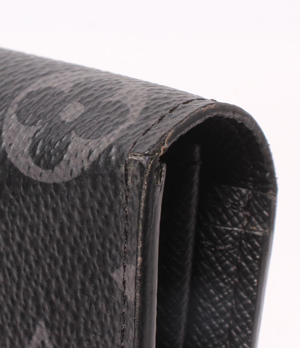 ルイ・ヴィトン 長財布 ポルトフォイユ ブラザ モノグラム エクリプス M61697 メンズ LOUIS VUITTON