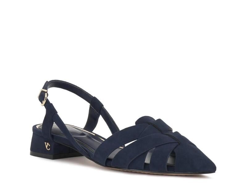 ヴィンスカムート レディース シューズ パンプス Vince CamutoVinesha Flat Navy ネイビー
