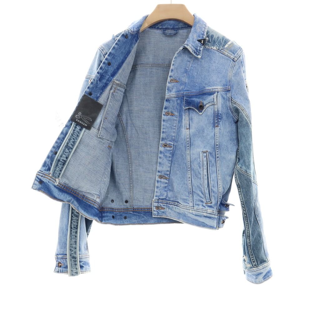 DENHAM ライトブルーデニムジャケット DENHAM メンズGジャン、デニム