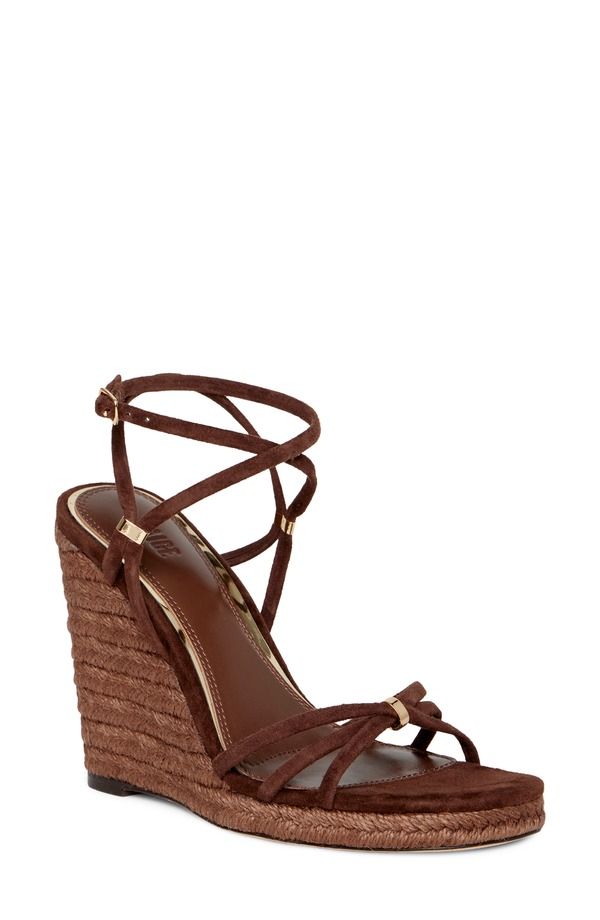 ペイジ レディース シューズ サンダル アンクル PAIGE Kylen Ankle Strap Wedge Sandal Mahogany