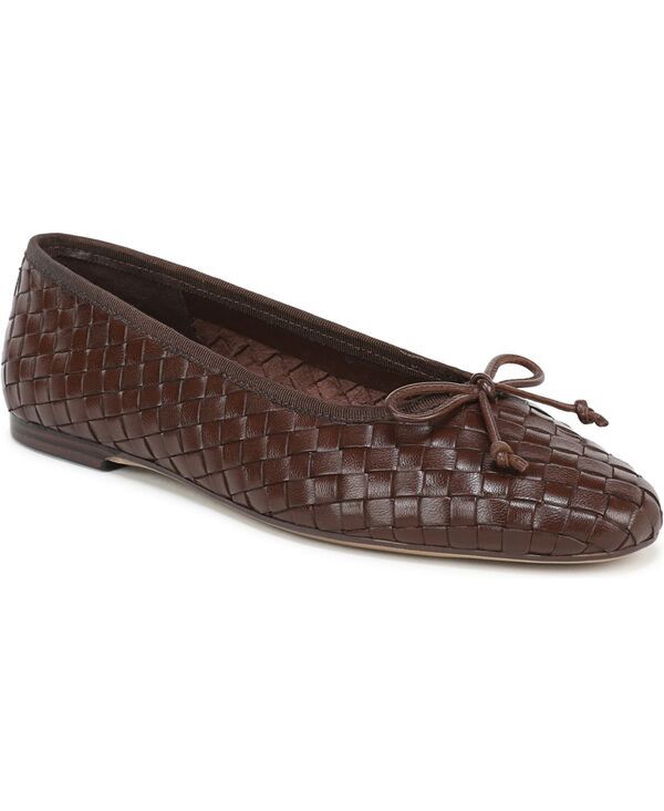 サムエデルマン レディース シューズ スリッポン・ローファー Sam Edelman Womens Ruthie SlipOn Ballet Flats Terazzo Brown Leather ブ