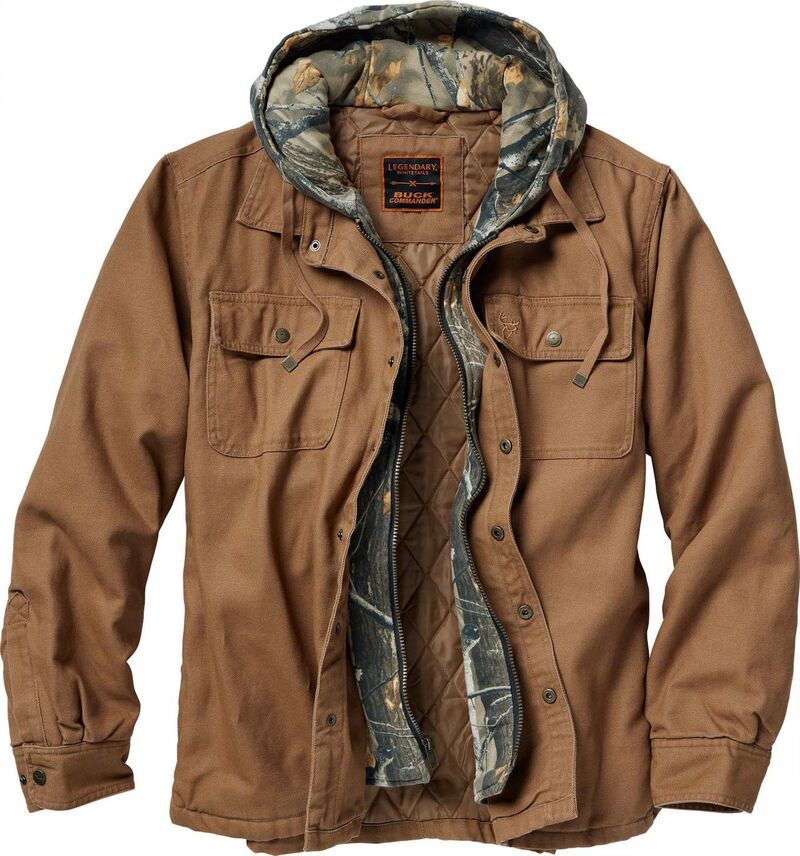 レジェンダリーホワイトテイルズ レディース アウター ジャケット・ブルゾン Mens Legendary Whitetails Buck Commander Hunters Edge Canvas J