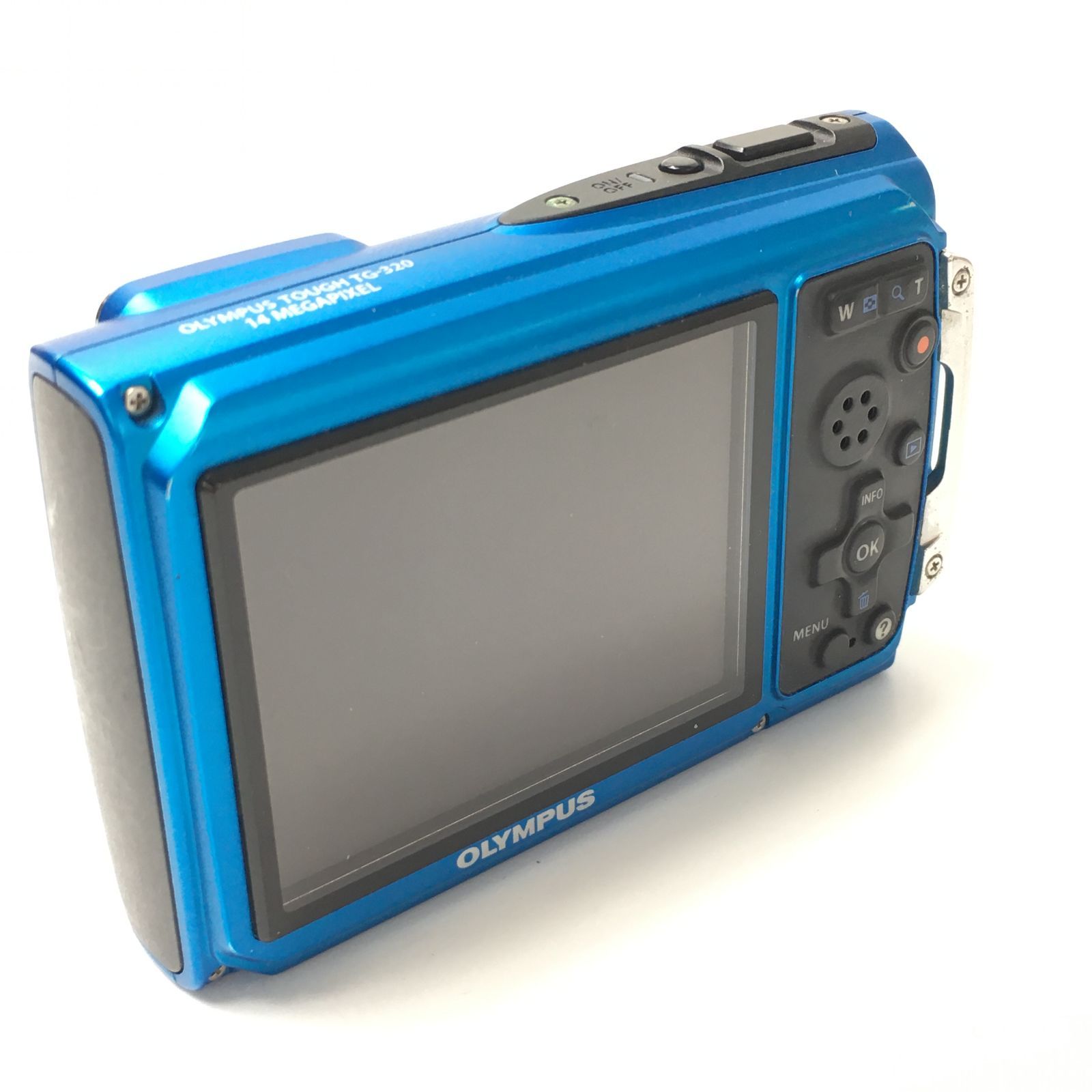 元箱付】オリンパス OLYMPUS Tough TG-320 (ブルー) 1400万画素 3m防水