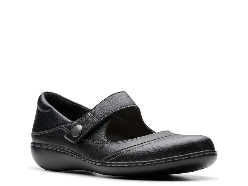 クラークス レディース シューズ スリッポン・ローファー ClarksAshland Elayne Mary Jane SlipOn Black ブラック