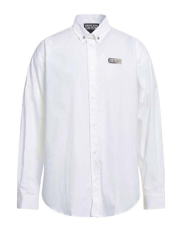 ヴェルサーチ メンズ トップス シャツ VERSACE JEANS COUTURE White ホワイト