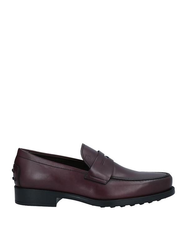 トッズ メンズ シューズ スリッポン・ローファー モカシン TODS Bordeaux
