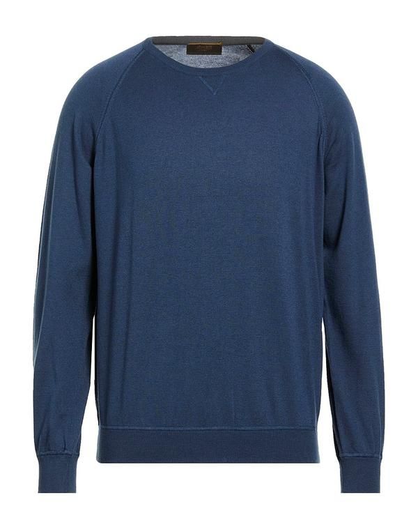 ムーレー メンズ トップス シャツ プルオーバー MOORER Blue Gray グレー