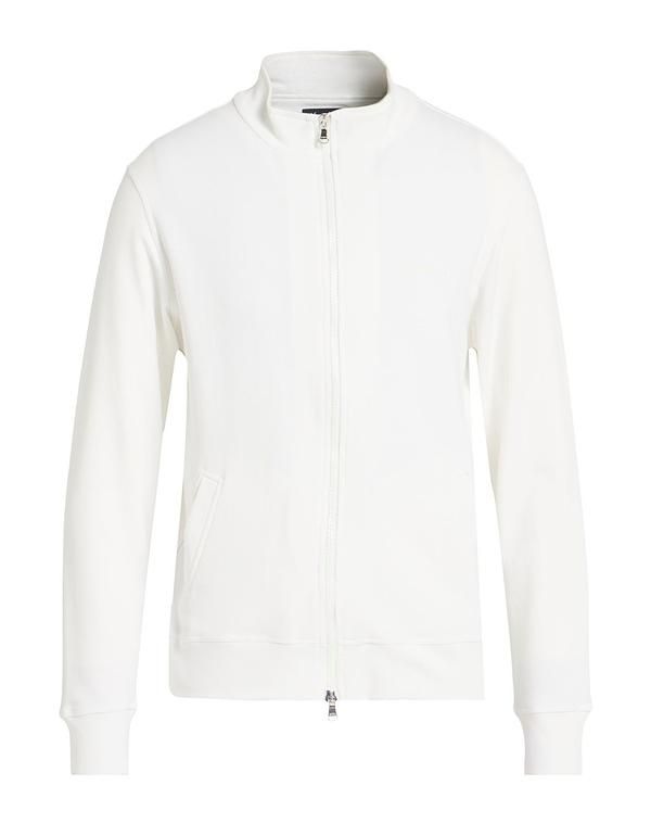 バルバナポリ メンズ アウター パーカー・スウェット BARBA Napoli White ホワイト
