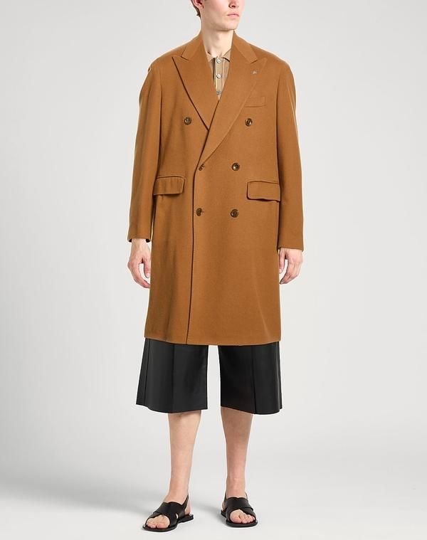タリアトーレ メンズ アウター コート TAGLIATORE Camel キャメル