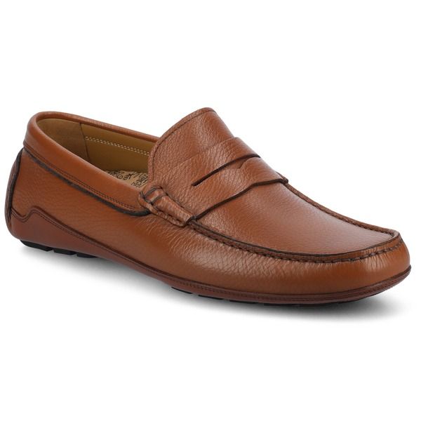 タフト メンズ シューズ TAFThe Luke Driver Moc Tan タン