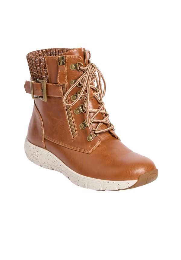 コンフォートビュー レディース シューズ ブーツ・レインブーツ Comfortview The James Trail Boot Cognac