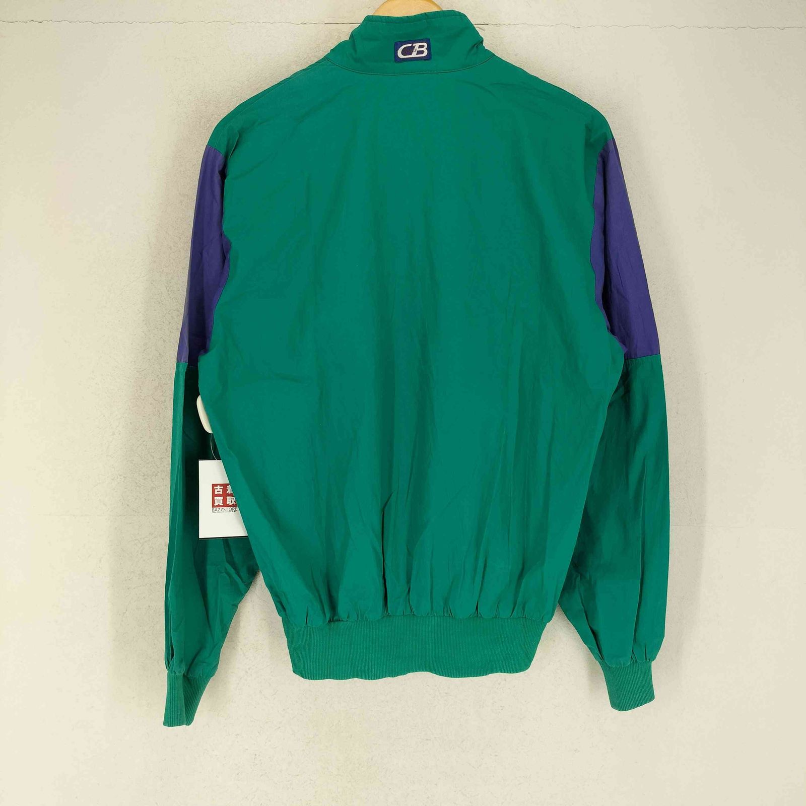 超メルカリ市特価　アナトミカ バスク ジャケット S メルトンウール 緑 ユーズドフルギ USED古着 CB SPORTS 香港製 ハーフボタン プルオーバー