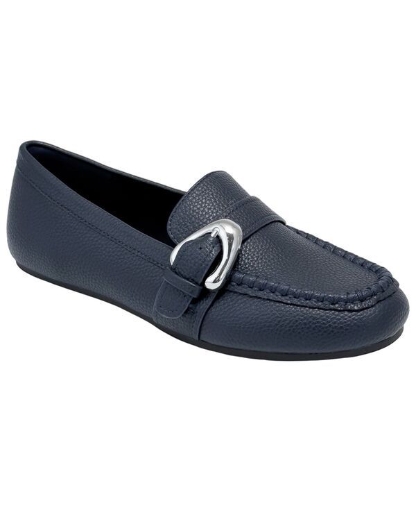 エアロソールズ レディース シューズ スリッポン・ローファー Aerosoles Womens Dinetta SlipOn Loafers Navy Faux Leather ネイビー