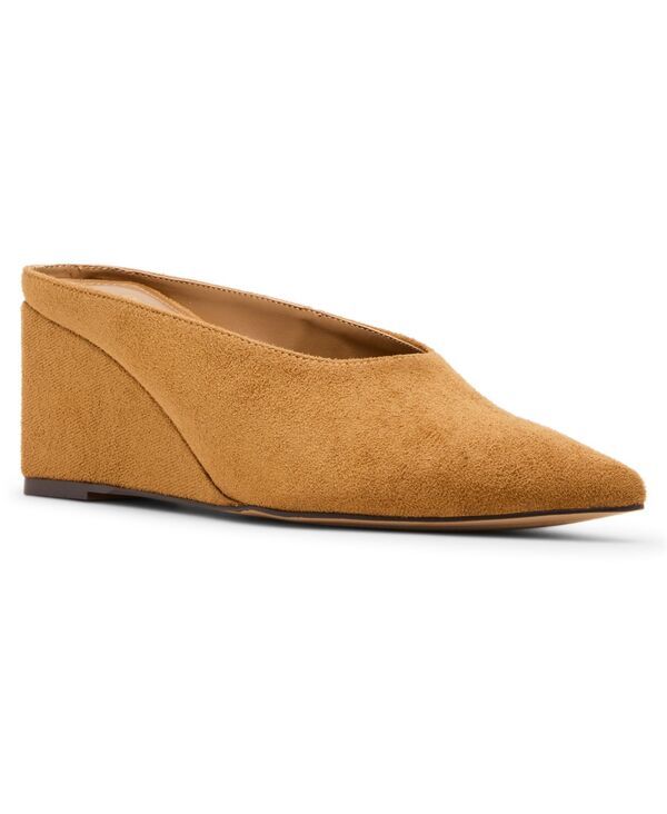 マッデンガール レディース シューズ スリッポン・ローファー Madden Girl Womens Carousel SlipOn Pointed Toe Wedge Pumps Camel キャメル