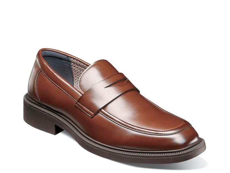 ステイシーアダムス メンズ シューズ スリッポン・ローファー Stacy AdamsEverett Penny Loafer Brown ブラウン