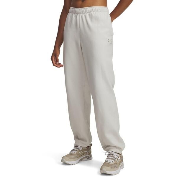 アンダーアーマー レディース ボトムス カジュアルパンツ Under Armour UA Icon Vida Flc Jog Ld99 White ホワイト