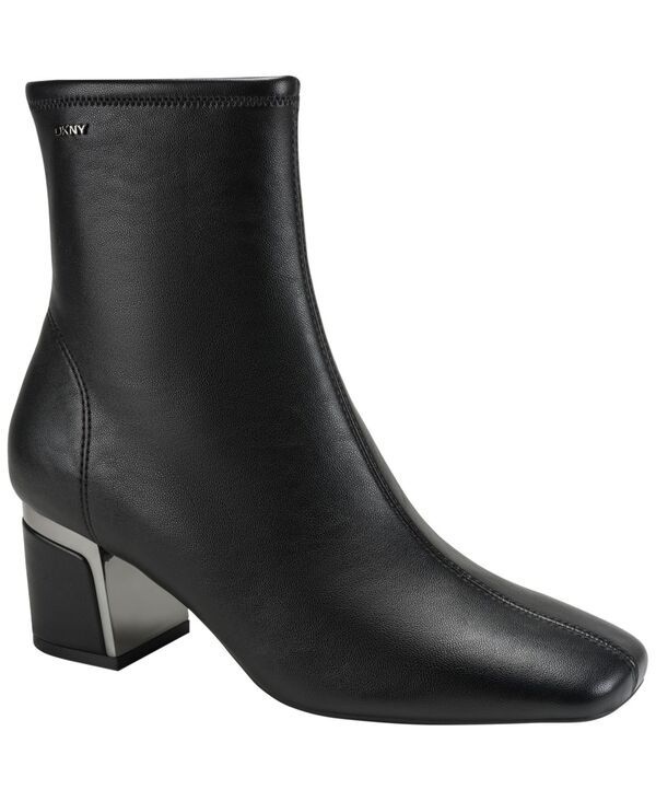 ダナ キャラン ニューヨーク レディース シューズ ブーツ・レインブーツ ヒール DKNY Womens Chiara Heeledress Booties Black ブラック