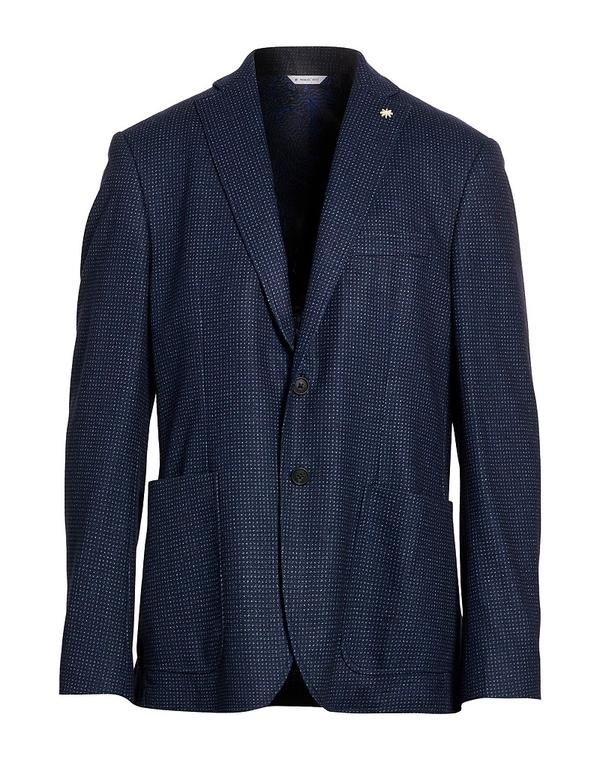 マニュエル リッツ メンズ アウター ジャケット・ブルゾン テーラードジャケット MANUEL RITZ Navy ネイビー