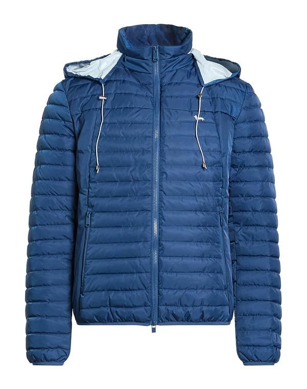 ハーモント ブレイン メンズ アウター ジャケット・ブルゾン パファージャケット HARMONT BLAINE Blue ブルー