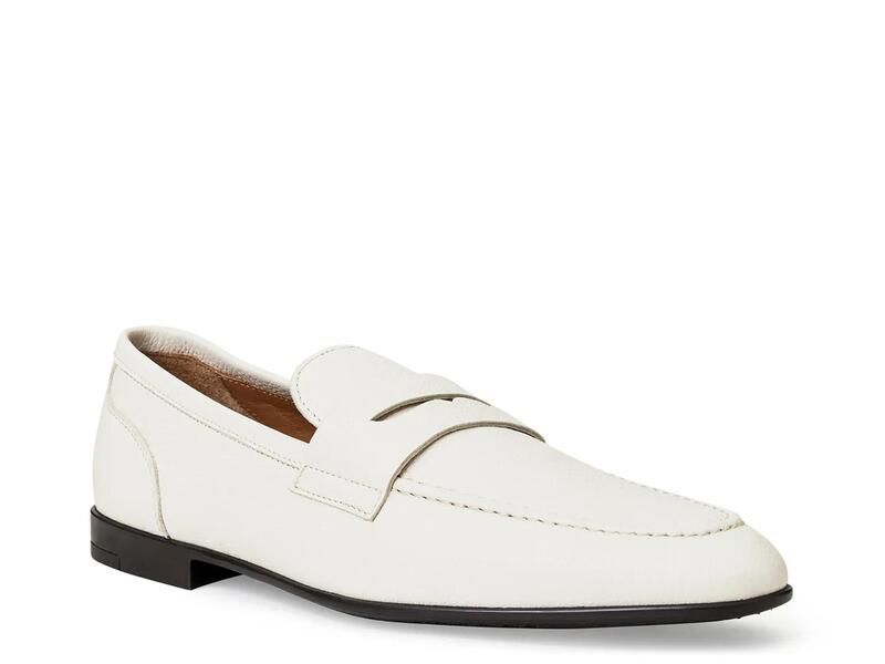 ブルーノマグリ メンズ シューズ スリッポン・ローファー Bruno MagliLastra Loafer OffWhite Leather オフホワイト