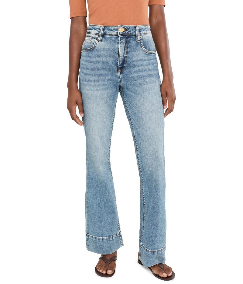 カットフロムザクロス レディース ボトムス デニムパンツ Kut From The Kloth Stella HighRise Fab Flare Smoothness