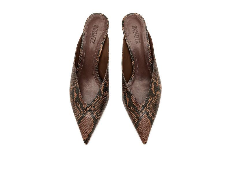 シュッツ レディース シューズ ヒール Schutz Loren Mid Pecan Brown ブラウン