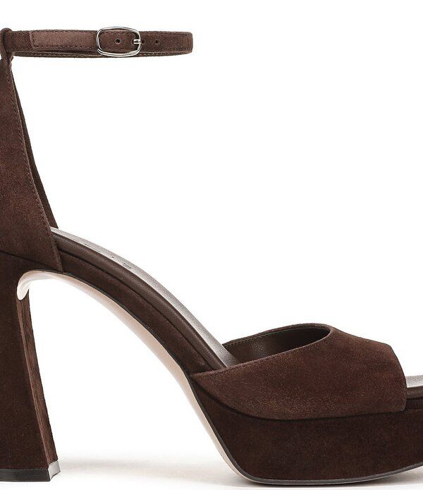 ナチュライザー レディース シューズ サンダル プラットフォーム スエード アンクル Naturalizer 27 EDIT Delphie Suede Ankle Wraplatform Dress