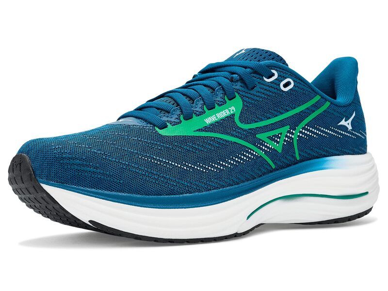 ミズノ メンズ シューズ スニーカー Mizuno Wave Rider 29 Sailor BlueGob ブルー