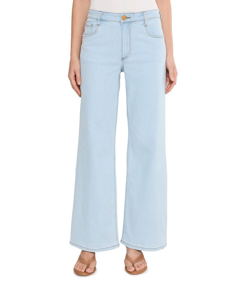 カットフロムザクロス レディース ボトムス デニムパンツ ワイドレッグ Kut From The Kloth Maya Highrise Wide Leg Pants In Unearthly
